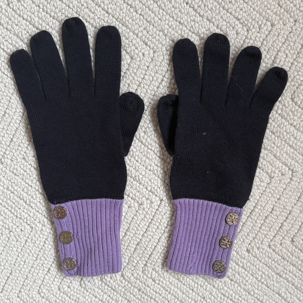 Tory Burch Merino Wool Soft Gloves